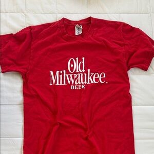 Old Milwaukee Vintage Beer T-Shirt, Men’s Large